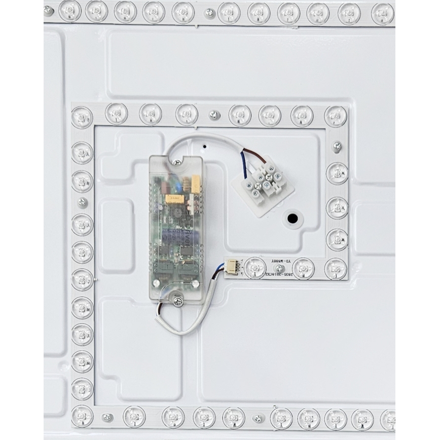 LED Prigušiva plafonjera MANA LED/60W/230V 2700-6500K 53x53 cm + Daljinski upravljač