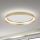 LED Prigušiva plafonjera MANTA LED/38W/230V 2700/3000/4000K pr. 45 cm zlatna