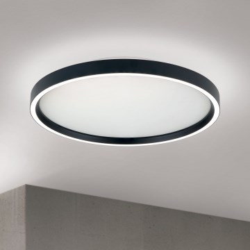 LED Prigušiva plafonjera MASCA LED/36W/230V 2700/3350/4000K pr. 40 cm crno