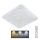 LED Prigušiva plafonjera NERIS LED/36W/230V 2700-6500K 43x43 cm + Daljinski upravljač