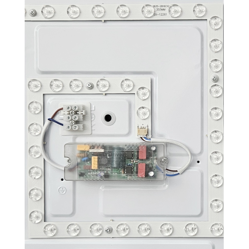 LED Prigušiva plafonjera NERIS LED/36W/230V 2700-6500K 43x43 cm + Daljinski upravljač