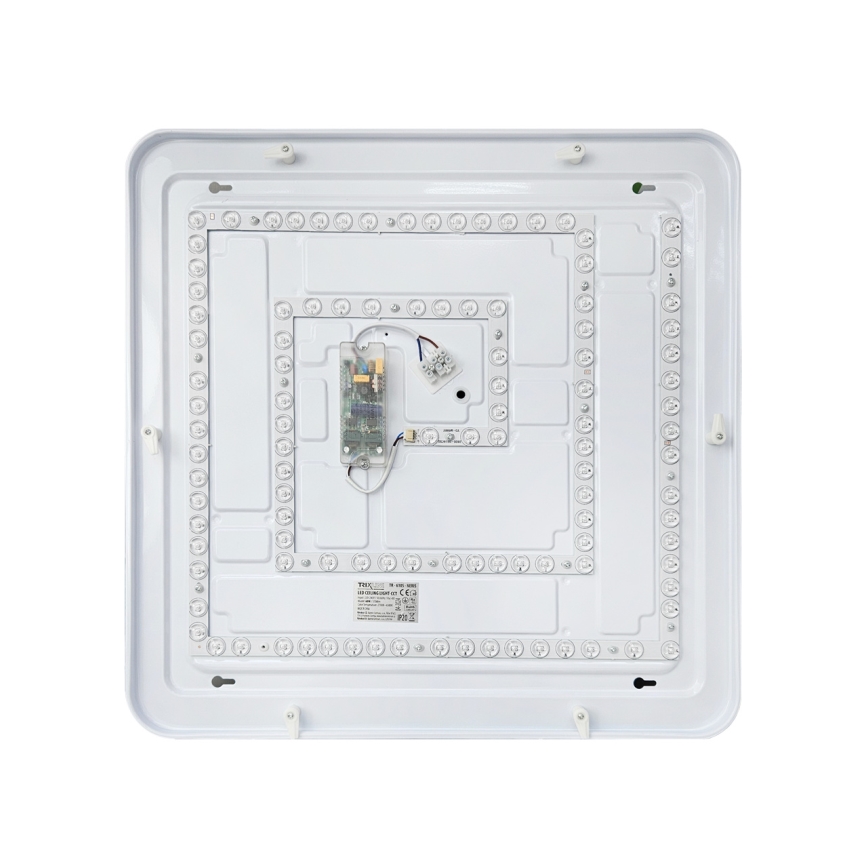 LED Prigušiva plafonjera NERIS LED/60W/230V 2700-6500K 53x53 cm + Daljinski upravljač