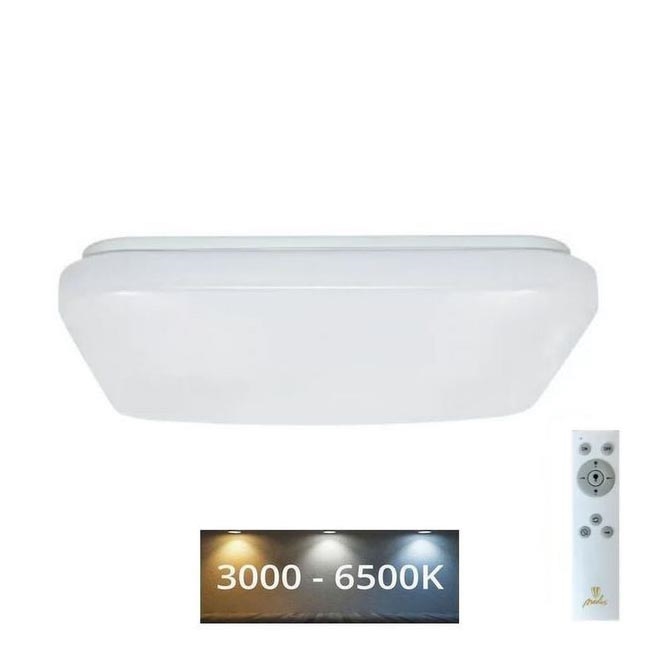 LED Prigušiva plafonjera OPAL LED/48W/230V 3000-6500K + Daljinski upravljač