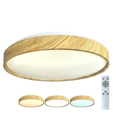 LED Prigušiva plafonjera OPAL LED/48W/230V 3000-6500K pr. 49,9 cm + Daljinski upravljač
