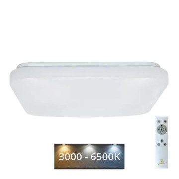 LED Prigušiva plafonjera OPAL LED/60W/230V 3000-6500K + Daljinski upravljač