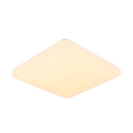 LED Prigušiva plafonjera sa glasovnim upravljanjem OPAL LED/48W/230V 2700-6500K bela + Daljinski upravljač