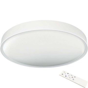 LED Prigušiva plafonjera SAMER LED/40W/230V 2900-6000K + Daljinski upravljač