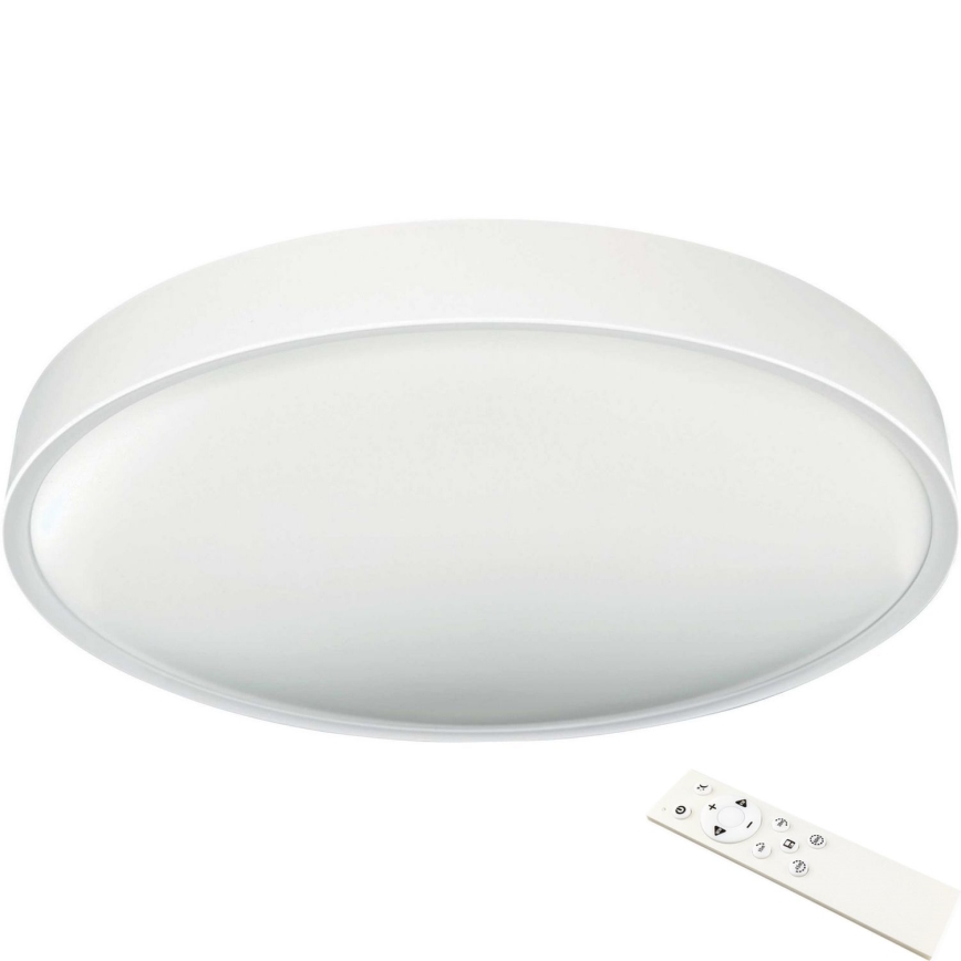 LED Prigušiva plafonjera SAMER LED/40W/230V 2900-6000K + Daljinski upravljač