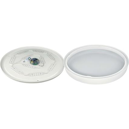 LED Prigušiva plafonjera SAMER LED/40W/230V 2900-6000K + Daljinski upravljač