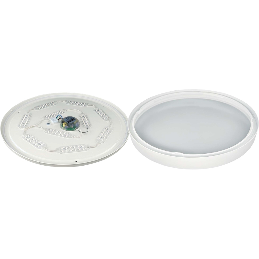 LED Prigušiva plafonjera SAMER LED/40W/230V 2900-6000K + Daljinski upravljač