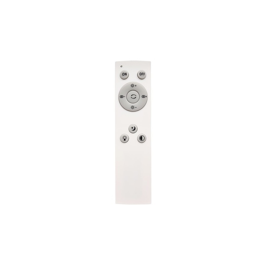 LED Prigušiva plafonjera SMART CORAL LED/24W/230V crno/bela + Daljinski upravljač