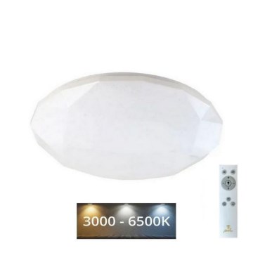 LED Prigušiva plafonjera STAR LED/36W/230V 3000-6500K + Daljinski upravljač