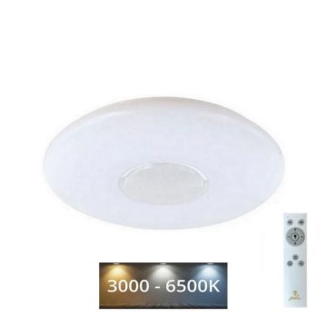 LED Prigušiva plafonjera STAR LED/36W/230V 3000-6500K + Daljinski upravljač