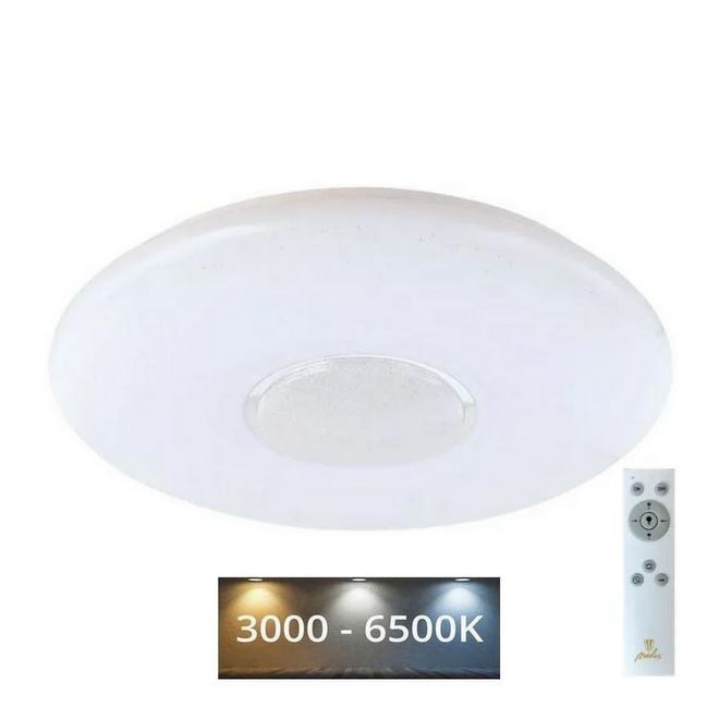 LED Prigušiva plafonjera STAR LED/60W/230V 3000-6500K + Daljinski upravljač