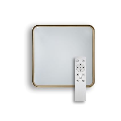 LED Prigušiva plafonjera UNA LED/60W/230V 2700-6500K 50x50 cm + Daljinski upravljač