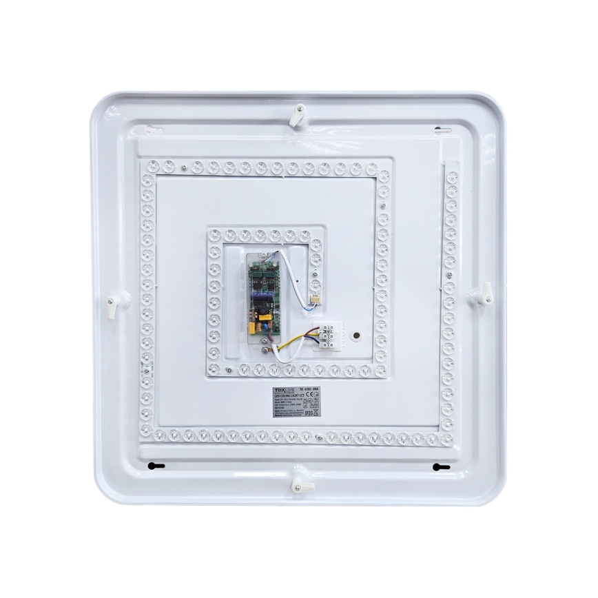 LED Prigušiva plafonjera UNA LED/60W/230V 2700-6500K 50x50 cm + Daljinski upravljač