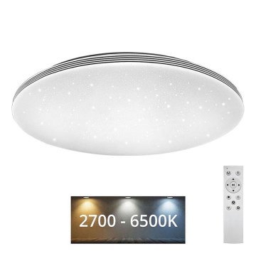 LED Prigušiva plafonjera VENTA LED/60W/230V 2700-6500K pr. 58 cm + Daljinski upravljač