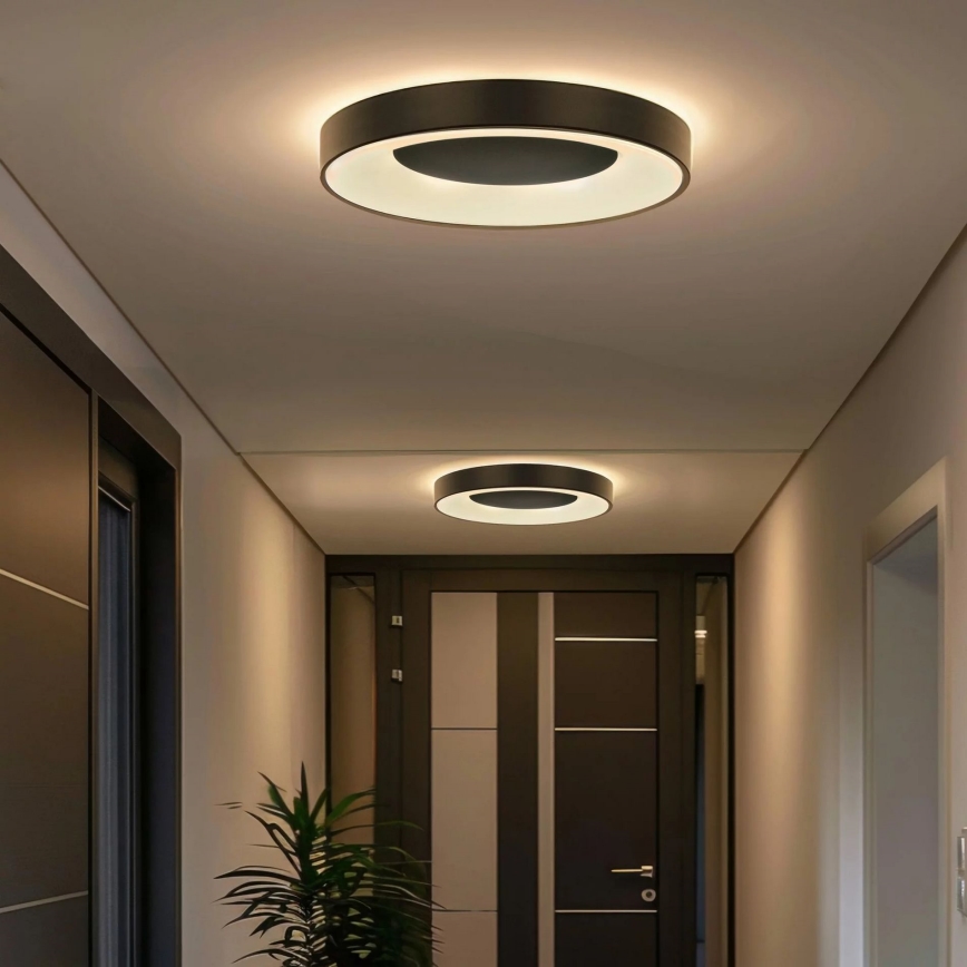 LED Prigušiva plafonjera za kupatilo WITOLD LED/48W/230V pr. 38,5 cm 3000-6000K IP44 +daljinski upravljač