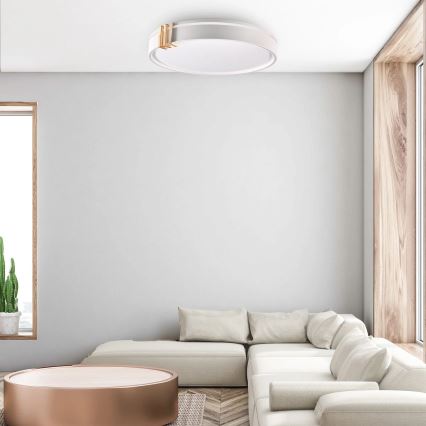 LED Prigušiva plafonjera za kupatilo ARLETTA LED/72W/230V pr. 48 cm 3000-6000K IP44 + Daljinski upravljač