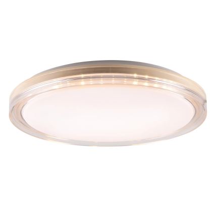 LED Prigušiva plafonjera za kupatilo CASSANDRA LED/72W/230V pr. 49 cm 3000-6000K IP44 + Daljinski upravljač