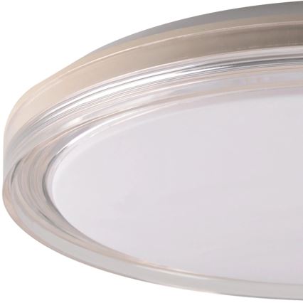 LED Prigušiva plafonjera za kupatilo CASSANDRA LED/72W/230V pr. 49 cm 3000-6000K IP44 + Daljinski upravljač
