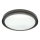 LED Prigušiva plafonjera za kupatilo HALINA LED/48W/230V 3000-6000K pr. 38 cm IP44 crno + Daljinski upravljač