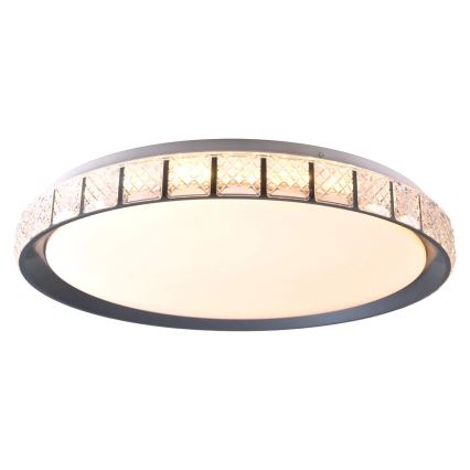 LED Prigušiva plafonjera za kupatilo NINA LED/72W/230V pr. 49 cm 3000-6000K IP44 + Daljinski upravljač