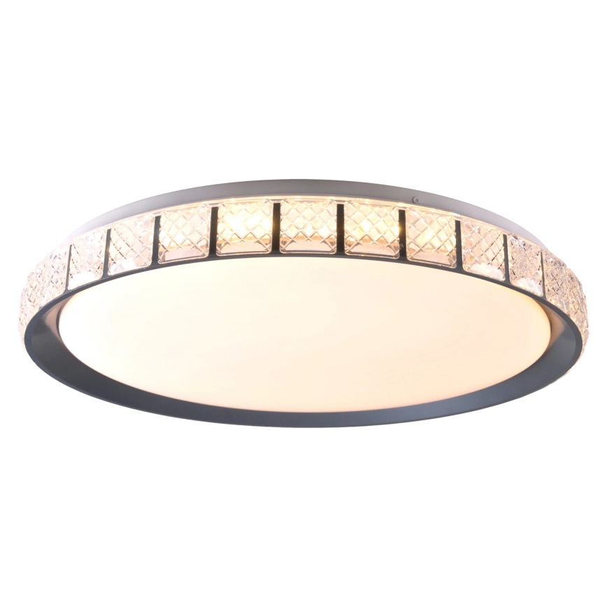 LED Prigušiva plafonjera za kupatilo NINA LED/72W/230V pr. 49 cm 3000-6000K IP44 + Daljinski upravljač