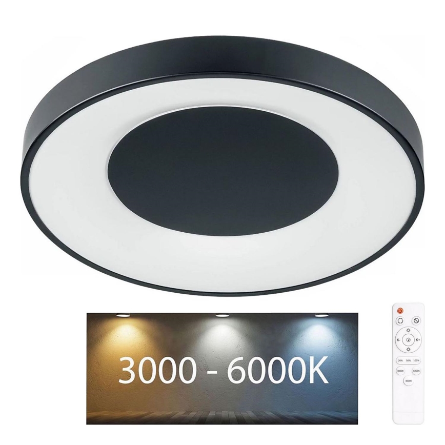 LED Prigušiva plafonjera za kupatilo WITOLD LED/48W/230V pr. 38,5 cm 3000-6000K IP44 +daljinski upravljač