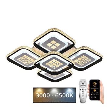 LED prigušiva plafonska lampa LED/180W/230V 3000-6500K + daljinski upravljač