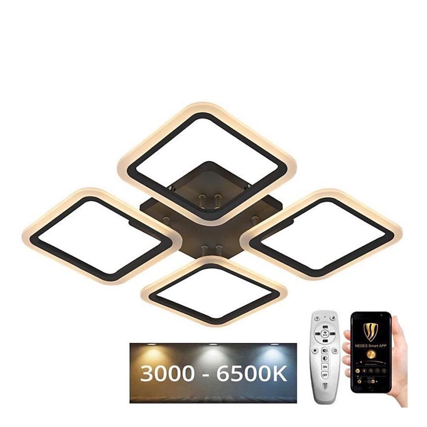 LED prigušiva plafonska lampa LED/70W/230V 3000-6500K + daljinski upravljač