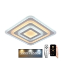 LED prigušiva plafonska lampa LED/80W/230V 3000-6500K + daljinski upravljač