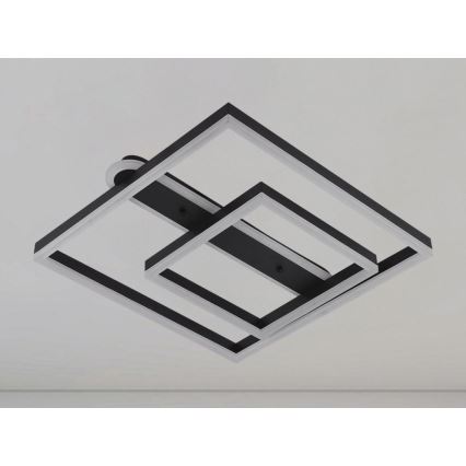 LED prigušiva plafonska lampa LED/95W/230V 3000-6500K + daljinski upravljač