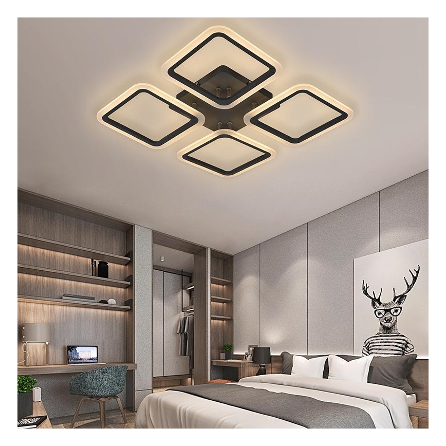 LED prigušiva plafonska lampa LED/70W/230V 3000-6500K + daljinski upravljač