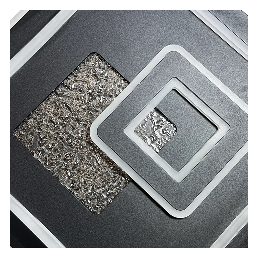 LED prigušiva stropna svetiljka LED/110W/230V 3000-6500K crna + daljinski upravljač