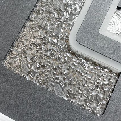 LED prigušiva stropna svetiljka LED/110W/230V 3000-6500K crna + daljinski upravljač