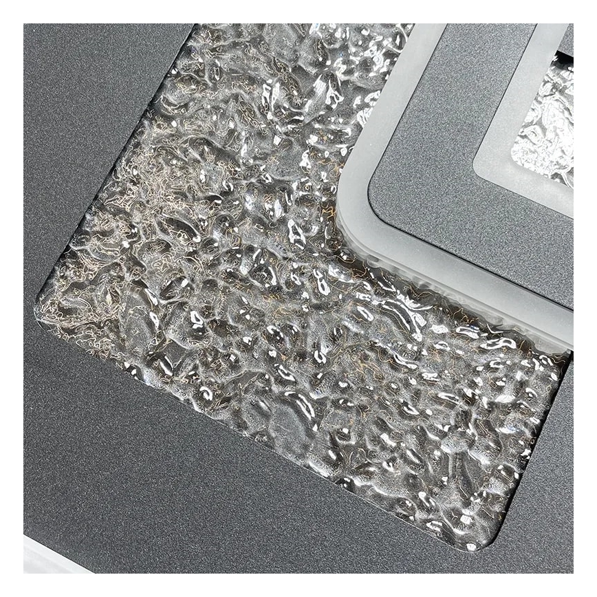 LED prigušiva stropna svetiljka LED/110W/230V 3000-6500K crna + daljinski upravljač