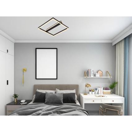 LED prigušiva plafonska svetiljka LED/60W/230V 3000-6500K + daljinski upravljač