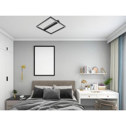 LED prigušiva plafonska svetiljka LED/60W/230V 3000-6500K + daljinski upravljač
