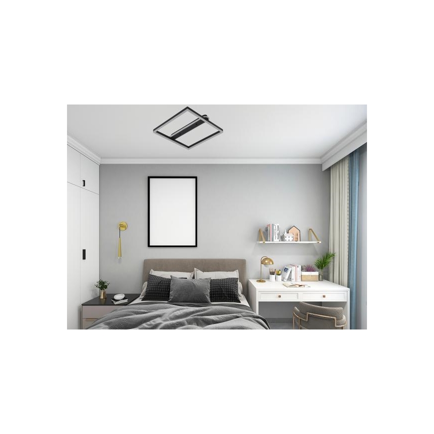 LED prigušiva plafonska svetiljka LED/60W/230V 3000-6500K + daljinski upravljač