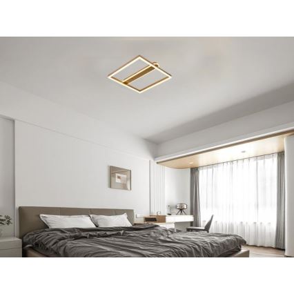LED prigušiva plafonska svetiljka LED/60W/230V 3000-6500K + daljinski upravljač