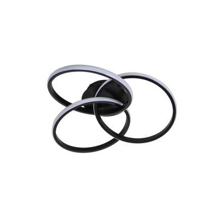 LED prigušiva stropno svetlo LED/70W/230V 3000-6500K crno + daljinski upravljač