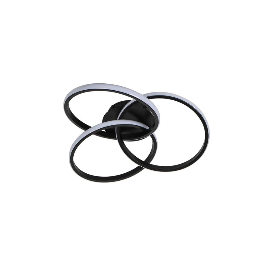 LED prigušiva stropno svetlo LED/70W/230V 3000-6500K crno + daljinski upravljač