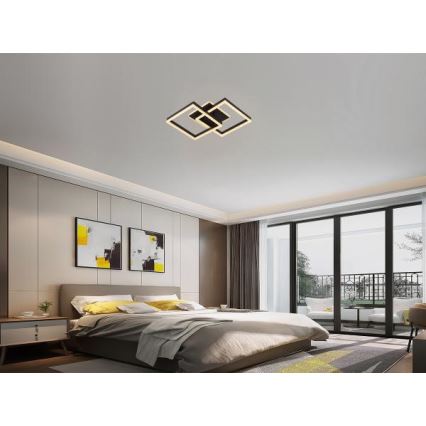 LED prigušiva plafonska svetiljka LED/80W/230V 3000-6500K + daljinski upravljač