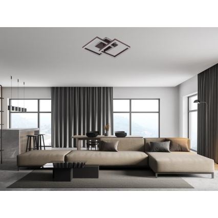 LED prigušiva plafonska svetiljka LED/80W/230V 3000-6500K + daljinsko upravljanje