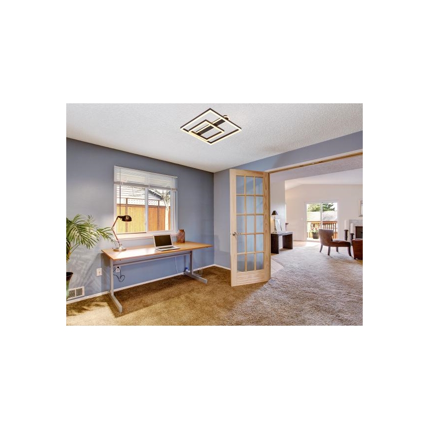 LED prigušiva plafonska svetiljka LED/95W/230V 3000-6500K + daljinski upravljač