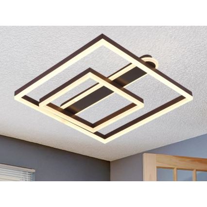 LED prigušiva plafonska svetiljka LED/95W/230V 3000-6500K + daljinski upravljač