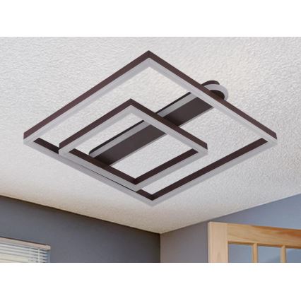 LED prigušiva plafonska svetiljka LED/95W/230V 3000-6500K + daljinski upravljač