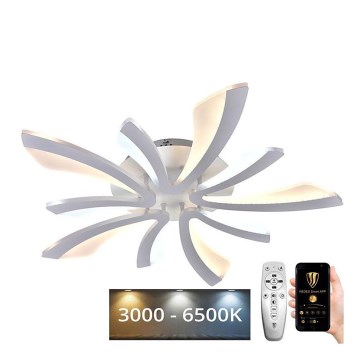 LED prigušiva plafonski luster LED/55W/230V 3000-6500K + daljinski upravljač