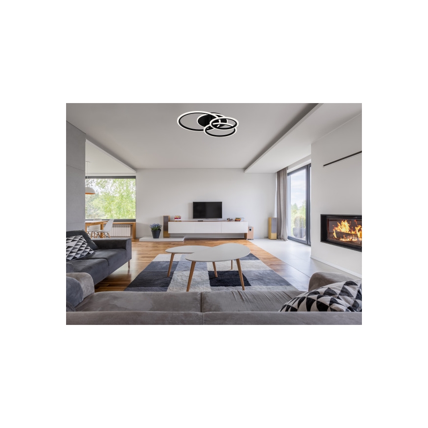 LED prigušiva plafonsko svetlo LED/90W/230V 3000-6500K + daljinski upravljač